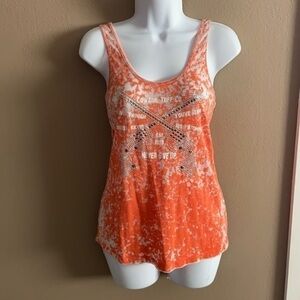 COWGIRL Tuff tie-die racerback tank